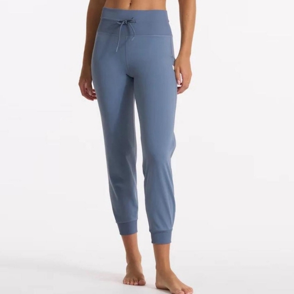 Vuori Blue High-Waisted Joggers - Picture 2 of 2